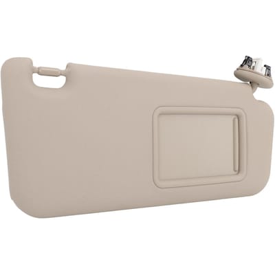 Pare-soleil de voiture anti-éblouissement léger robuste pare-soleil latéral avec miroir de maquillage remplacement pour RAV4 beige