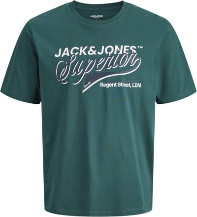 JACK&JONES - JJELOGO TEE SS O-NECK 2 COL SS26 SN - Heren - T-shirts