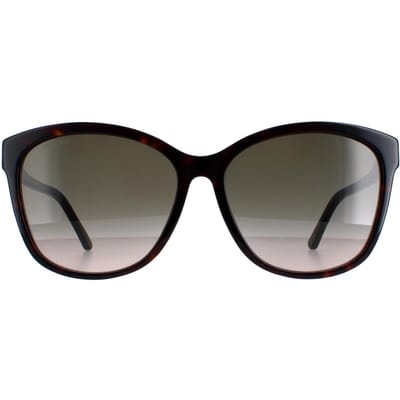 Jimmy Choo Lidie/F/SK 086/HA donker havana bruin gradiÃ«nt zonnebril