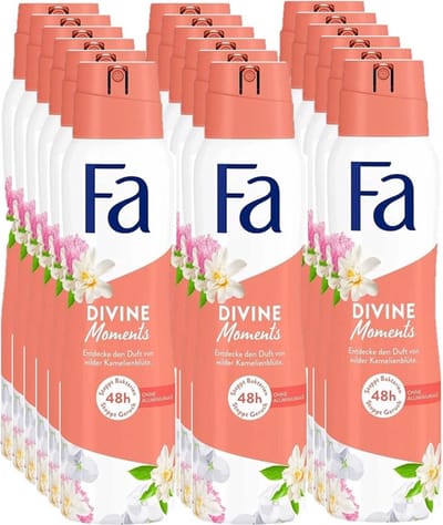 Fa Divine Moments Deodorant Spray 150ml - Voordeelverpakking 18 stuks