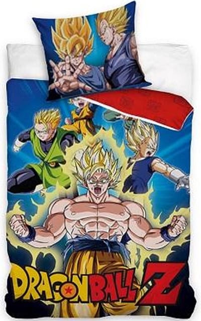 Dragon Ball Z Dekbedovertrek Sayens - 140 x 200 cm - Katoen - 60 x 70 cm