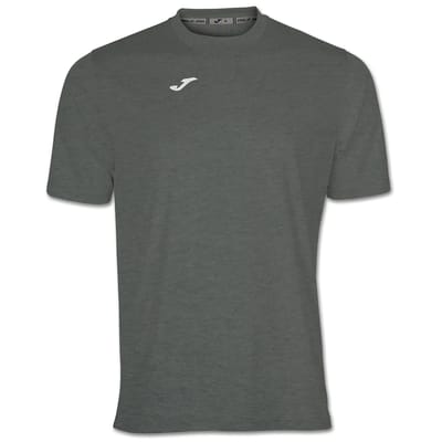 Joma Combi Shirt Korte Mouw Kinderen - Donkergrijs Gemeleerd | Maat: 168