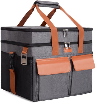 Dailygoods- Koeltas 30 Liter - Dubbellaags - Opvouwbaar - Waterdicht - Isolatietas - Levensmiddelentransport - Thermotas