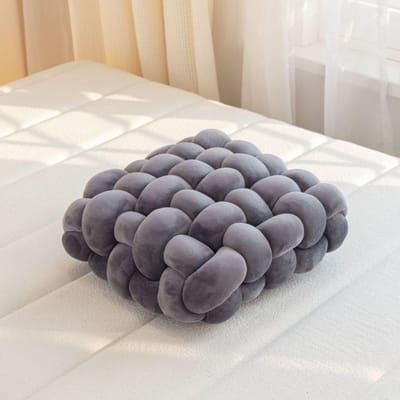 Ins – coussin tricoté à la main, coussin de canapé, Tatami, fenêtre, pet, bureau, chaise sédentaire, coussin de voiture, oreiller de canapé 30x33x12cm