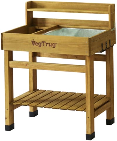 VegTrug - Oppottafel DeLuxe – 100% FSC® Hout – Ergonomische Tuin Oppottafel met Opbergruimte