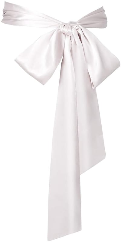 Dailygoods- Tailleriem 10 cm breed - Dubbelzijdig Satijnen Riem - Bruidsriem - Omkeerbare Riem - Kledingriem - 200 cm Lang