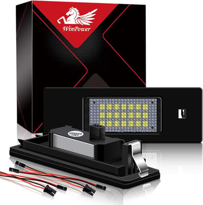 Kentekenplaatverlichting LED - Nummerplaat Lampen - Auto Verlichting - Foutloos Ontwerp - 12 Volt - Koel Wit