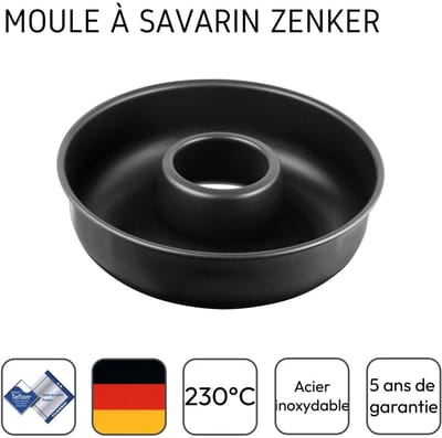 Savarinvorm 28 cm Zenker Black Metallic