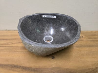 Waskom Natuursteen - 32x27x15cm - FL23411