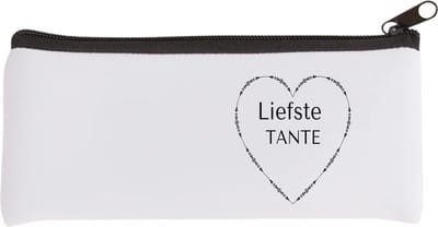 Akyol - liefste tante Etui - Tante - de liefste tante - verjaardag - cadeautje voor tante - tante artikelen - kado - geschenk - 20 bij 9 cm