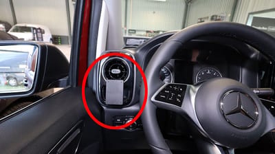 Brodit ProClip houder geschikt voor Mercedes Benz Vito 2024 - Left mount