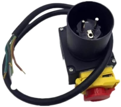 HCK3T 250 V 16 A IP54 Elektromagnetische drukschakelaar, aan-/uitschakelaar voor houtkliever