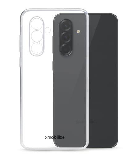Mobilize Doorzichtig Hoesje geschikt voor Samsung Galaxy A57 Telefoonhoesje Flexibel TPU | Mobilize Gelly Case Backcover | Doorzichtig Telefoonhoesje Galaxy A57 | Galaxy A57 Case | Back Cover - Transparant