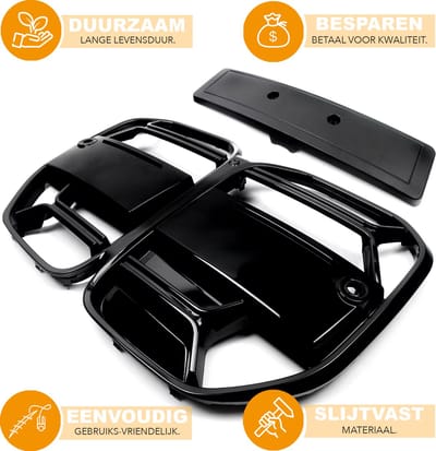 Voorbumper - Voor Mercedes E-Klasse C207/W207 Coupe 2009-2013 - Auto accessoires - GT-R grille - Tuning - Voorbumper grille rooster