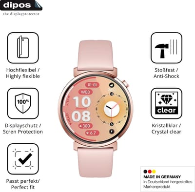 dipos – 2x Beschermfolie geschikt voor Zolovip KW322 | 3D Full Cover Screenprotector | 100% Passend