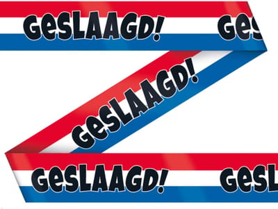 Party Tape - Geslaagd rwb