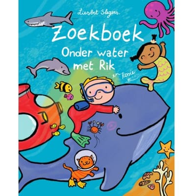 Zoekboek Onder Water Met Rik - Rik - Liesbet Slegers