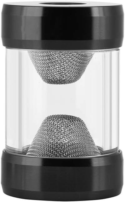 Solidchoice - Dailygoody - Waterfilter - Computerkoelsysteem - Fijne zeef - Zwart - Trechterfilter - Veiligheid voor pomp - G1/4 inch
