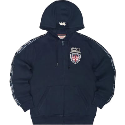Hooded sweatshirt met rits Lonsdale Matfen
