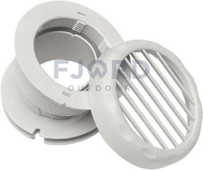 Dometic luchtuitlaatroosterset rond 3-delig