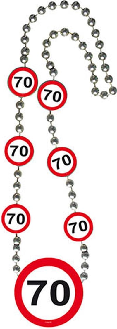Folat - Ketting verkeersbord 70
