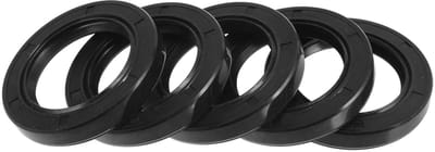 Dubbele Lip Olieafdichting 44x65x10mm met Roterende Veerstalen Afdichtingsring - Hoge Druk Rubber NBR voor Betrouwbare Sluiting - 5 Stuks
