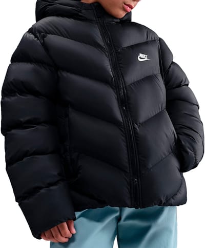 Nike Kids Adp Puffer Jas Zwart 12 Months Jongens,Meisjes