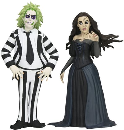 NECA Beetlejuice Beetlejuice Toony Terrors Action Figure 2-Pack Beetlejuice & Delores 15 cm Action Figuur