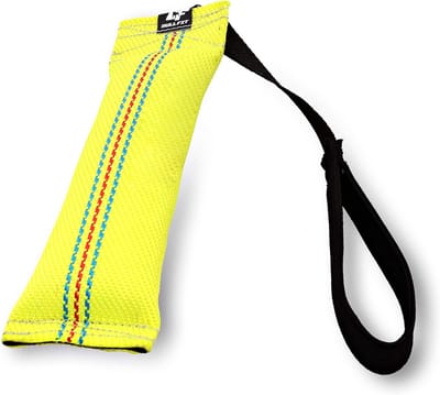Honden Bijtworst - Trainingsdummy - Spelen en Trainen - Extra Sterk Materiaal - 30 cm - Geel