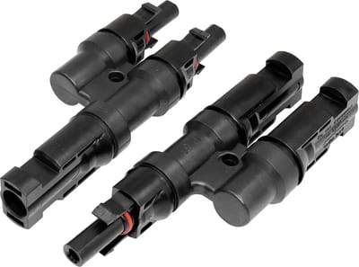 Waterdichte Y-Kabelconnector voor Zonnedakpanelen, 2 naar 1 Parallelle Koppeling