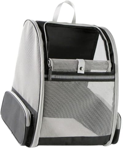 Huisdierenrugzak - Draagtas Huisdier - Reizen met Huisdier - Uitstekende Ventilatie - Tot 17 Kg - Zwart