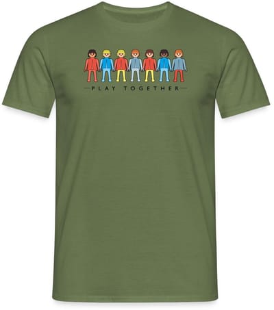 Playmobil Figuren Play Together T-Shirt Heren