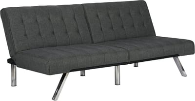 Emily-Sofa - Split Back - Grijs Linnen