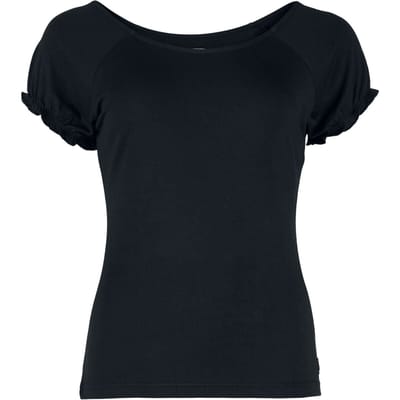 R.E.D. by EMP T-shirt - Puff sleeve T-Shirt - S tot XXL - voor Vrouwen - zwart