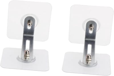 Meubelbeschermers - Anti-val ankers - Meubels beveiligen - Ponsvrij monteren - 5 x 2.4 cm - Zilver