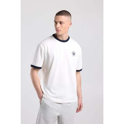 America Today Edis Off White Maat: S | Basic T-Shirts Outlet | Heren | Wit