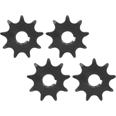 4 Stuks 9T Motor Tandwiel Stabiele Prestaties Hoge Sterkte 428 Ketting Tandwiel voor Z2 Z3 Versnelling gray