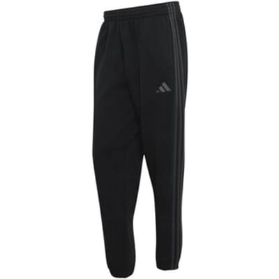 Adidas Essentials 3 Stripes Fleece Tapered Cuffed Joggers Zwart XL / Regular Man