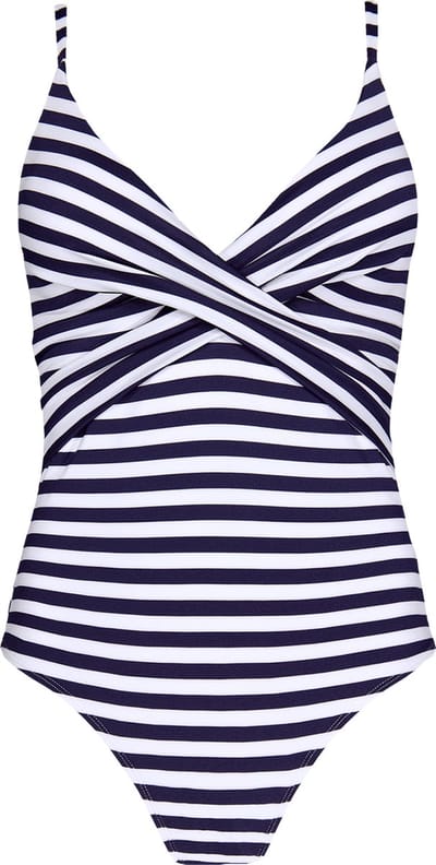 Barts Custe Shaping One Piece Vrouwen Badpak - maat 40 - Blauw