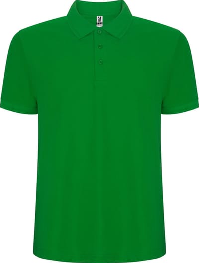 Gras Groen heren unisex Polo korte mouwen Pegaso merk Roly maat XXL