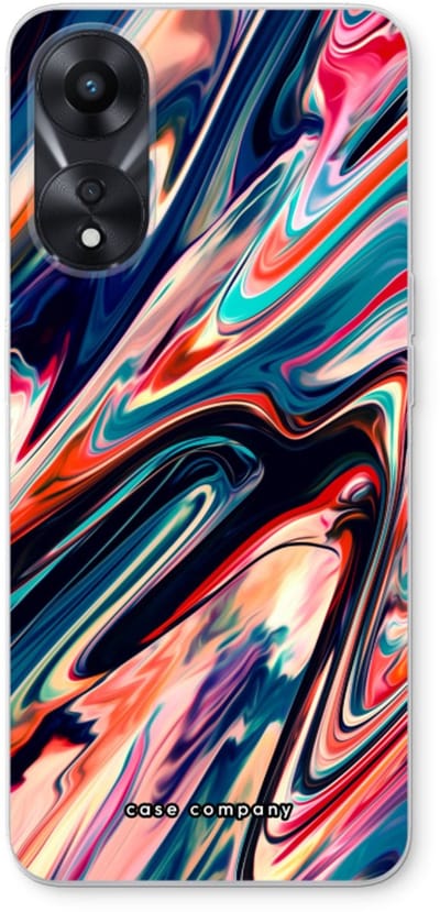 Case Company® - Hoesje geschikt voor Oppo A78 5G hoesje - Quantum Being - Soft Cover Telefoonhoesje - Bescherming aan alle Kanten en Schermrand