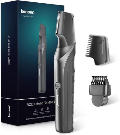 Waterdichte V-vormige Intieme Bodytrimmer voor Heren - Nat & Droog Gebruik