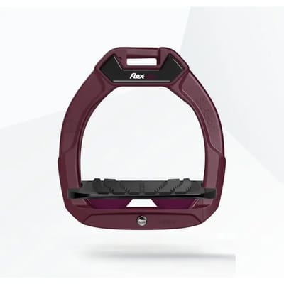 Veiligheidse trekkingstijlen voor paardrijden Incliné Grip Bordeaux/Zwart/Paars kind Flex-On Safe-On