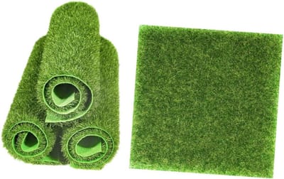 Kunstgras Matten - Nep Gras - Tuin Decoratie - Levensecht Uiterlijk - 30x30cm - Groen