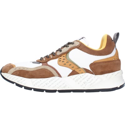 Voile Blanche Sneakers Bruin/Wit