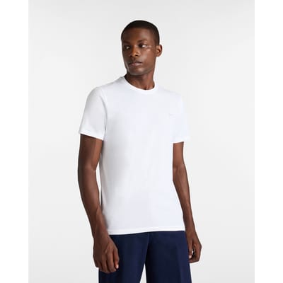t-shirts essentieel katoen man wit