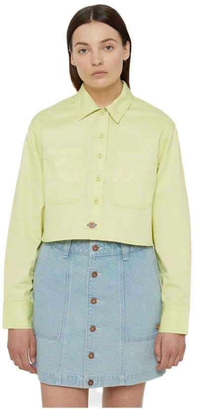 Dickies Culpeper Overhemd Met Lange Mouwen Geel L Vrouw
