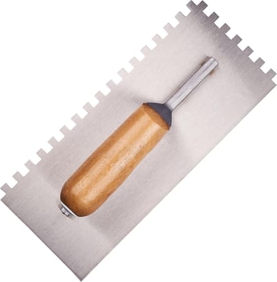 Plastering Trowel - Tegelspreider Lijm - Tegels Plaatsen - Gehard Koolstofstaal - 28 cm - Niet van toepassing