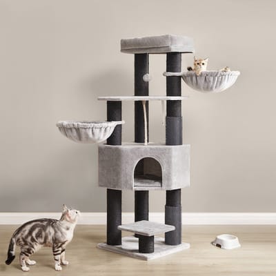 Krabpaal – Met Zelfverwarmende Dekens – Luxe Kattenmeubel