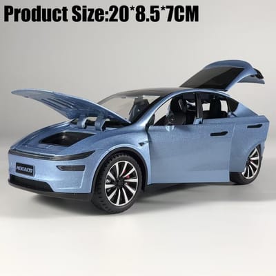 1:24 Model Y Facelift Off Road SUV Legering Metaal Diecast Modelauto Hoge Simulatie Kinderen Verzamelingen Sieraden Vakantiecadeau
